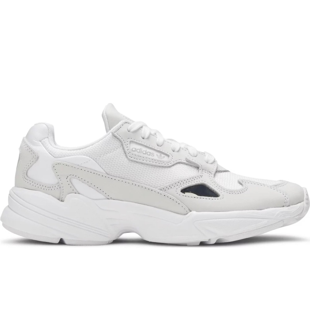 Adidas women’s Falcon Triple White